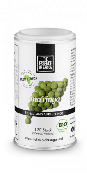 Moringapresslinge The Essence of Africa